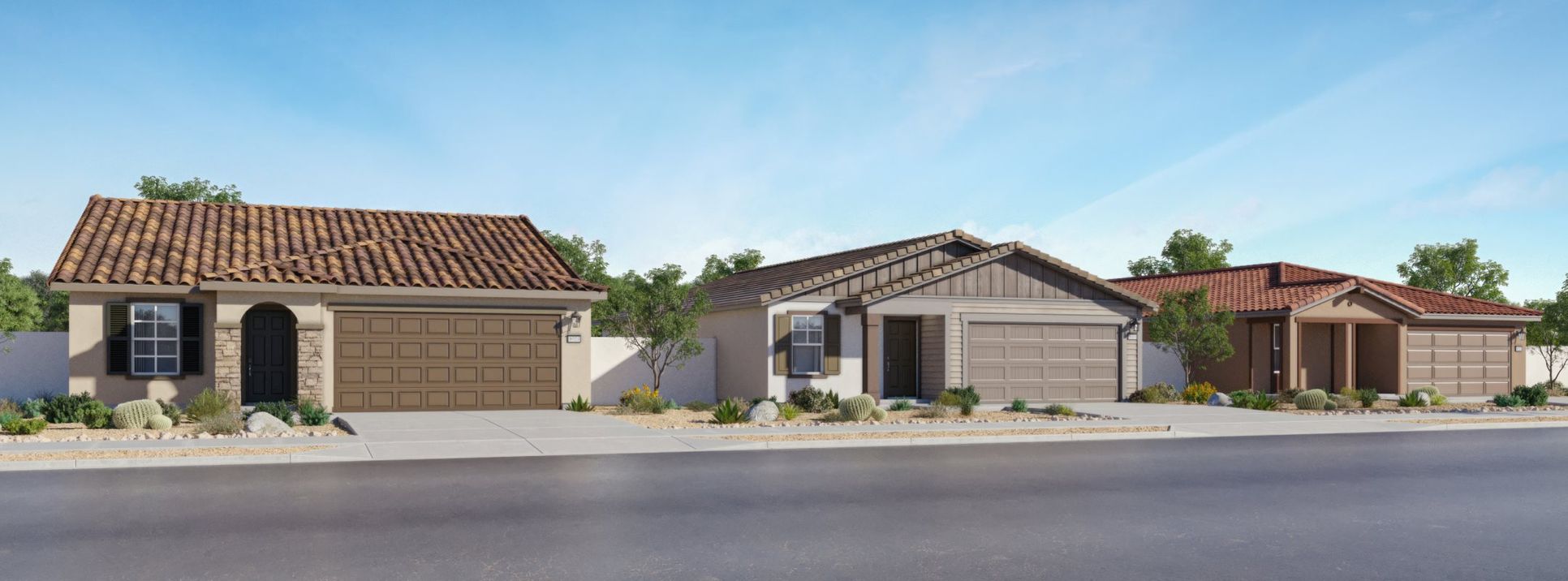 Homes in Desert Star