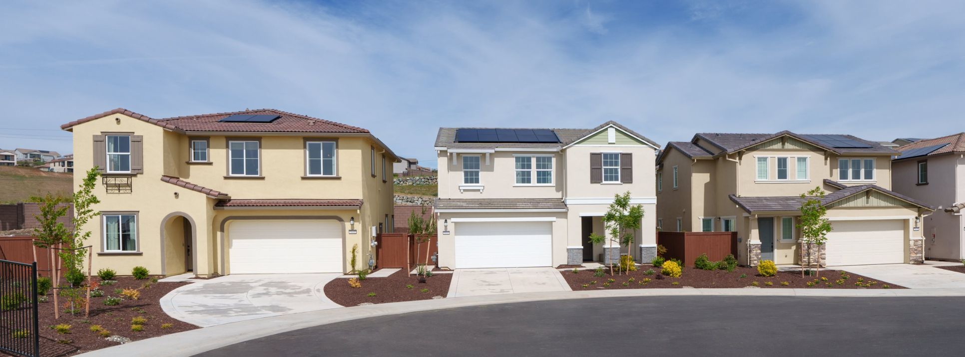 Rockcress II at Folsom Ranch streetscape