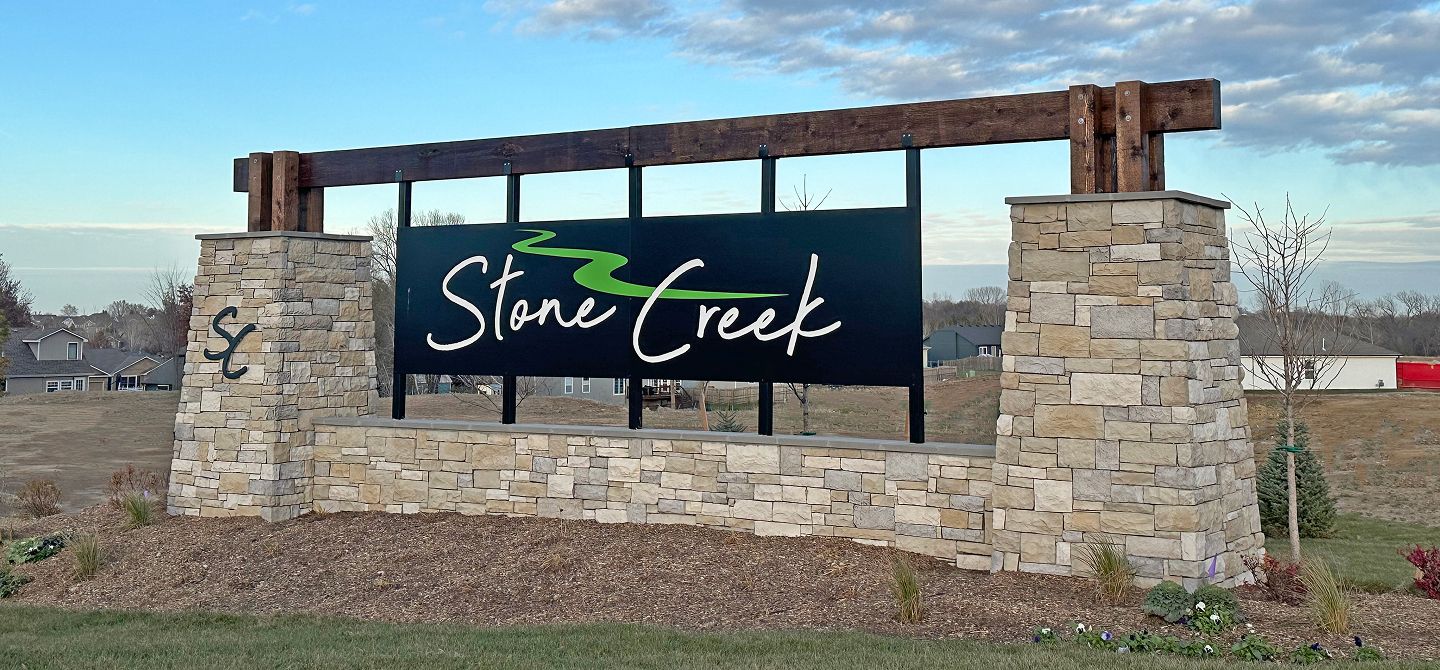 Stone Creek Amenity Monument