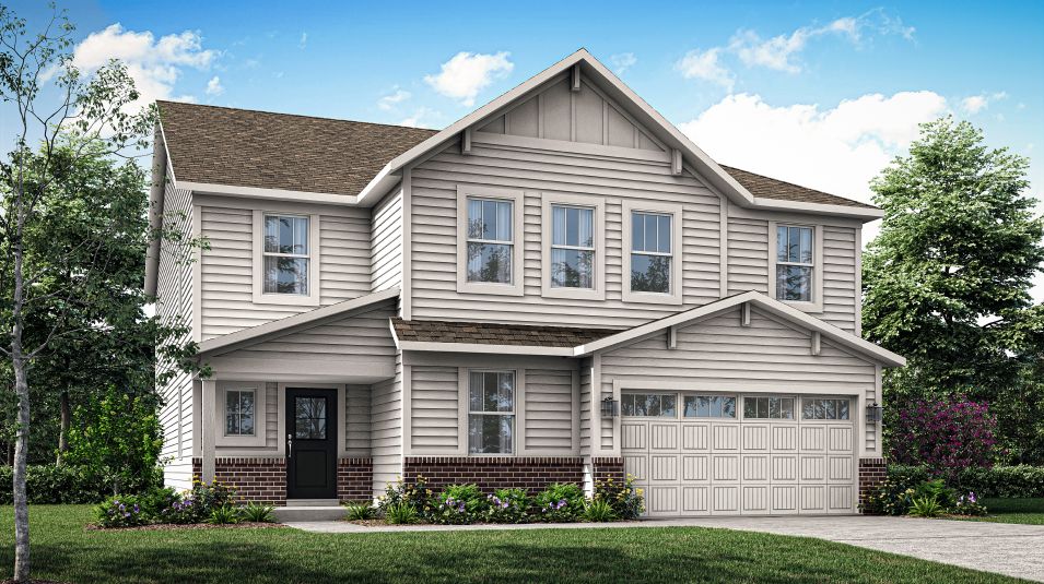 Elevation B0 - Wentworth Exterior