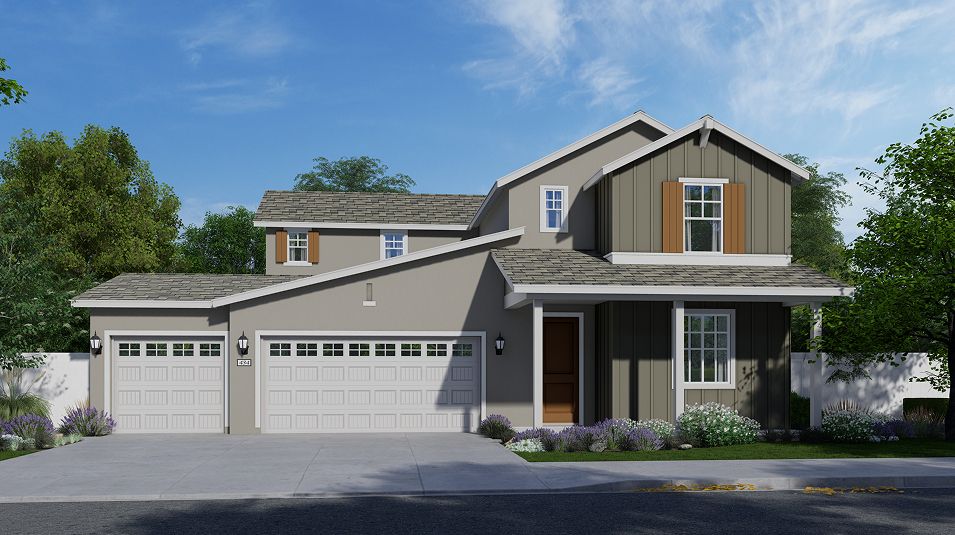 Elevation C - Cedar Grove Summerfield Res2203 Modern Farmhouse C