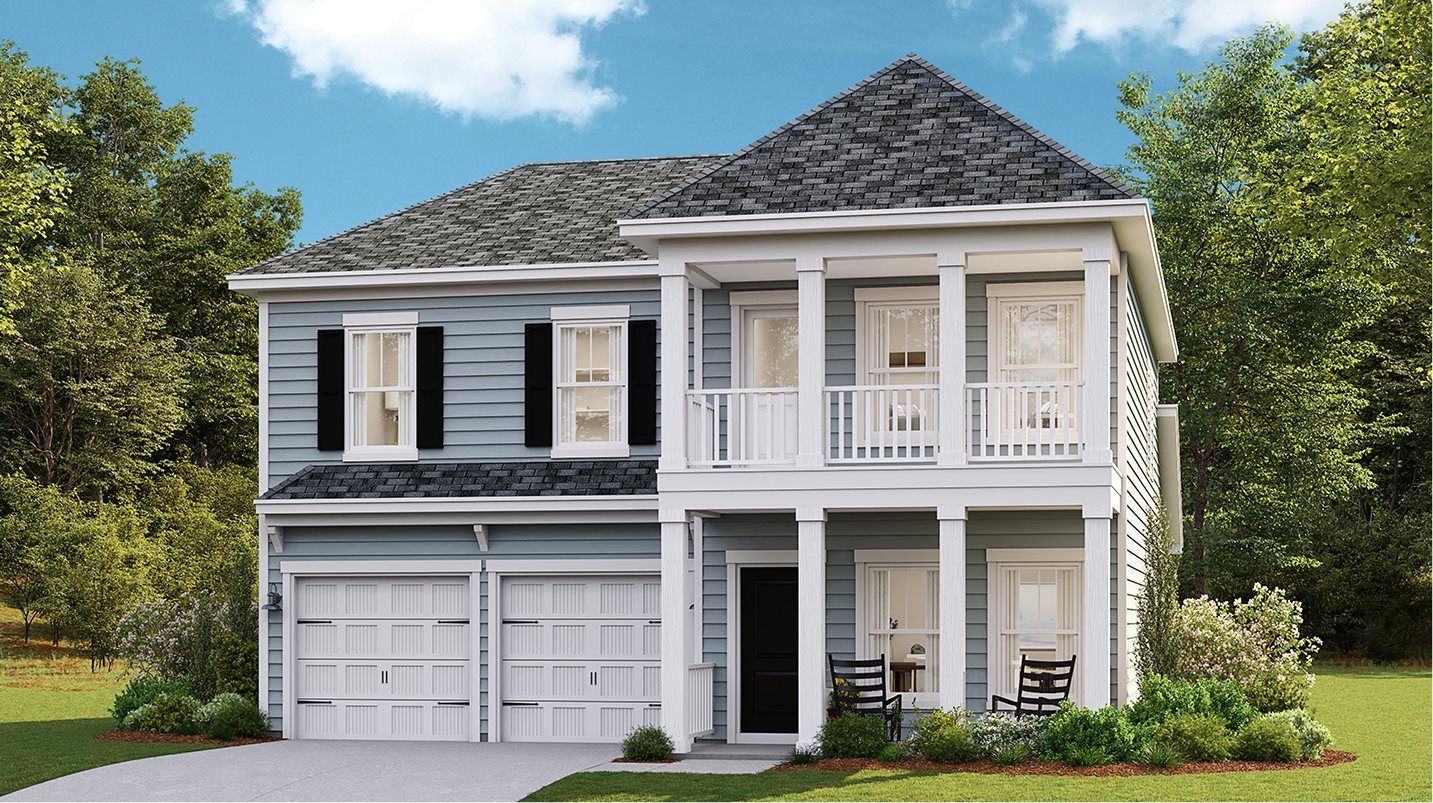 Elevation A6 - Exterior Rendering