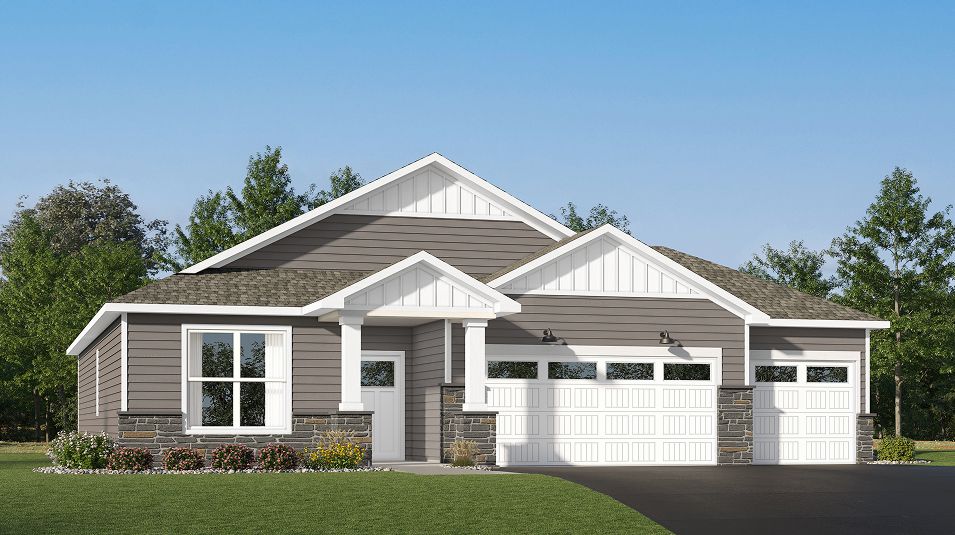 Elevation H3 - E V4 S Lifestyle Villa Fields Winslow Cove Salerno