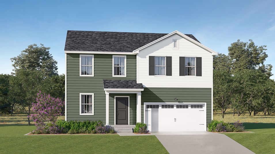 Elevation A9 - N104 Chaselynd Hills Richmond Basement Traditional