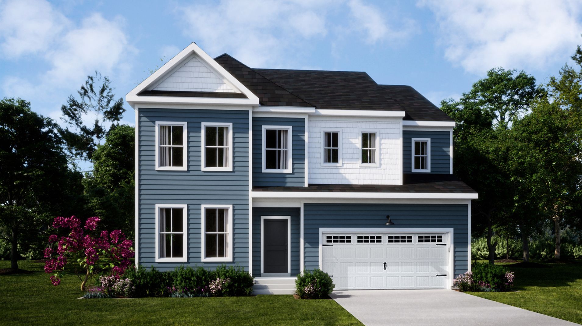 Elevation CRB - GR R2 Chaselynd Hills Grier Basement Craftsman CRB