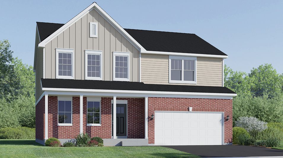 Elevation B - 8620 Horizon Lakes Park Townsend B