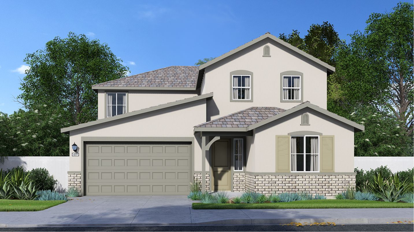 Elevation A - Symphony Arbor Ranch Res3025 French Country A