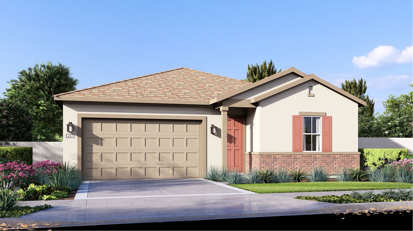 Elevation B - Bleau Northlake Res2143 Cottage B