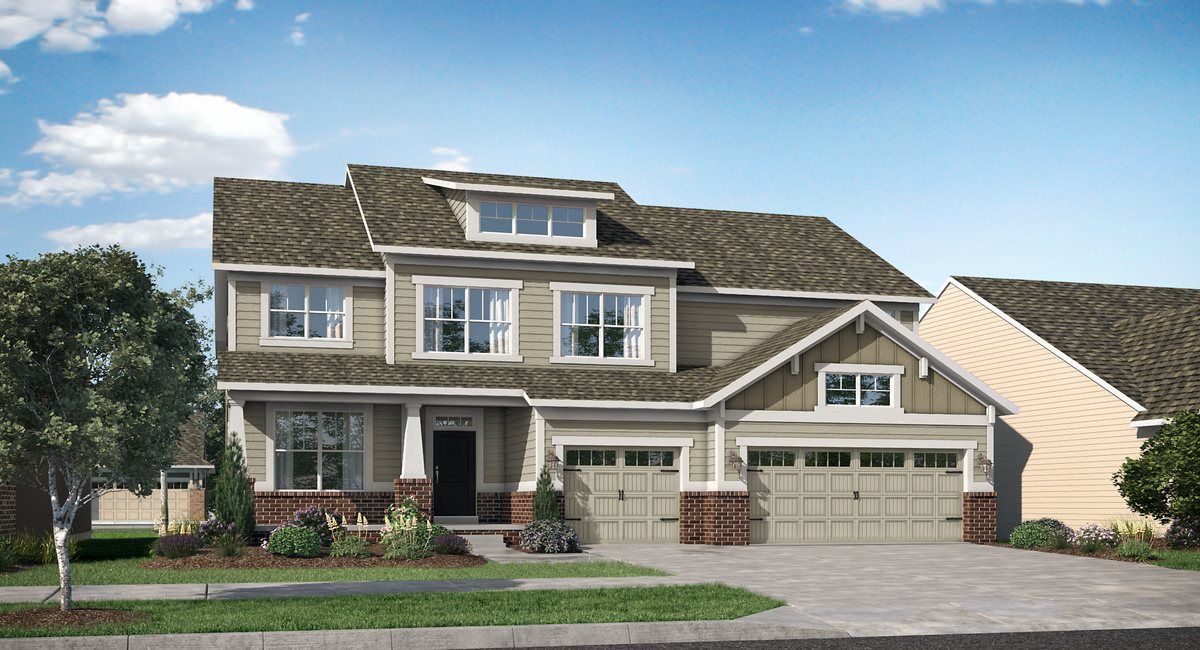 Elevation A2 - 3500 Craftsman