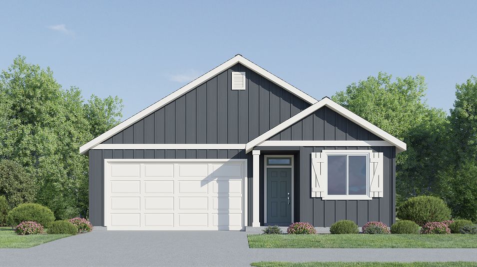 Elevation F - 1575 Willow Brighton Pointe William Farmhouse F