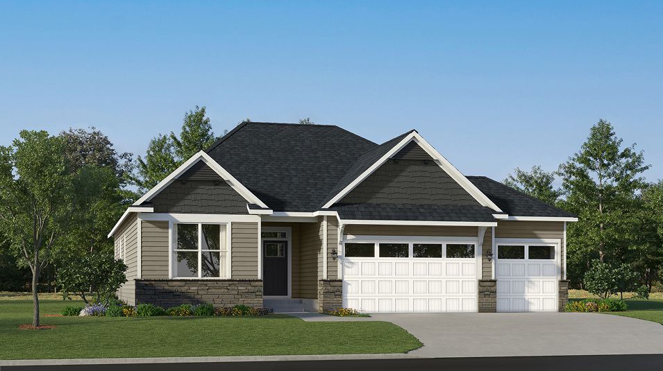 Elevation C3 - E N04 Hadley Hills Clearwater Craftsman C3