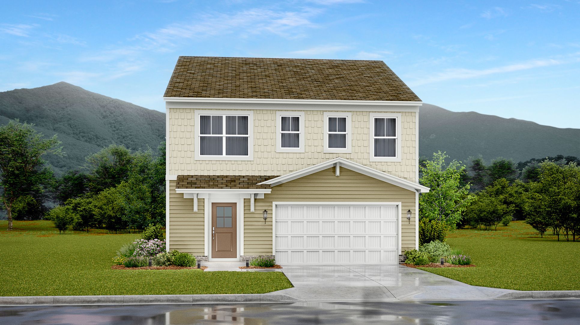Exterior:Cambridge Aspen Elev D