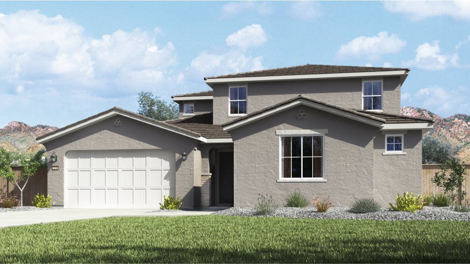 Elevation A - Ironwood at Kiley Ranch The Kensington A