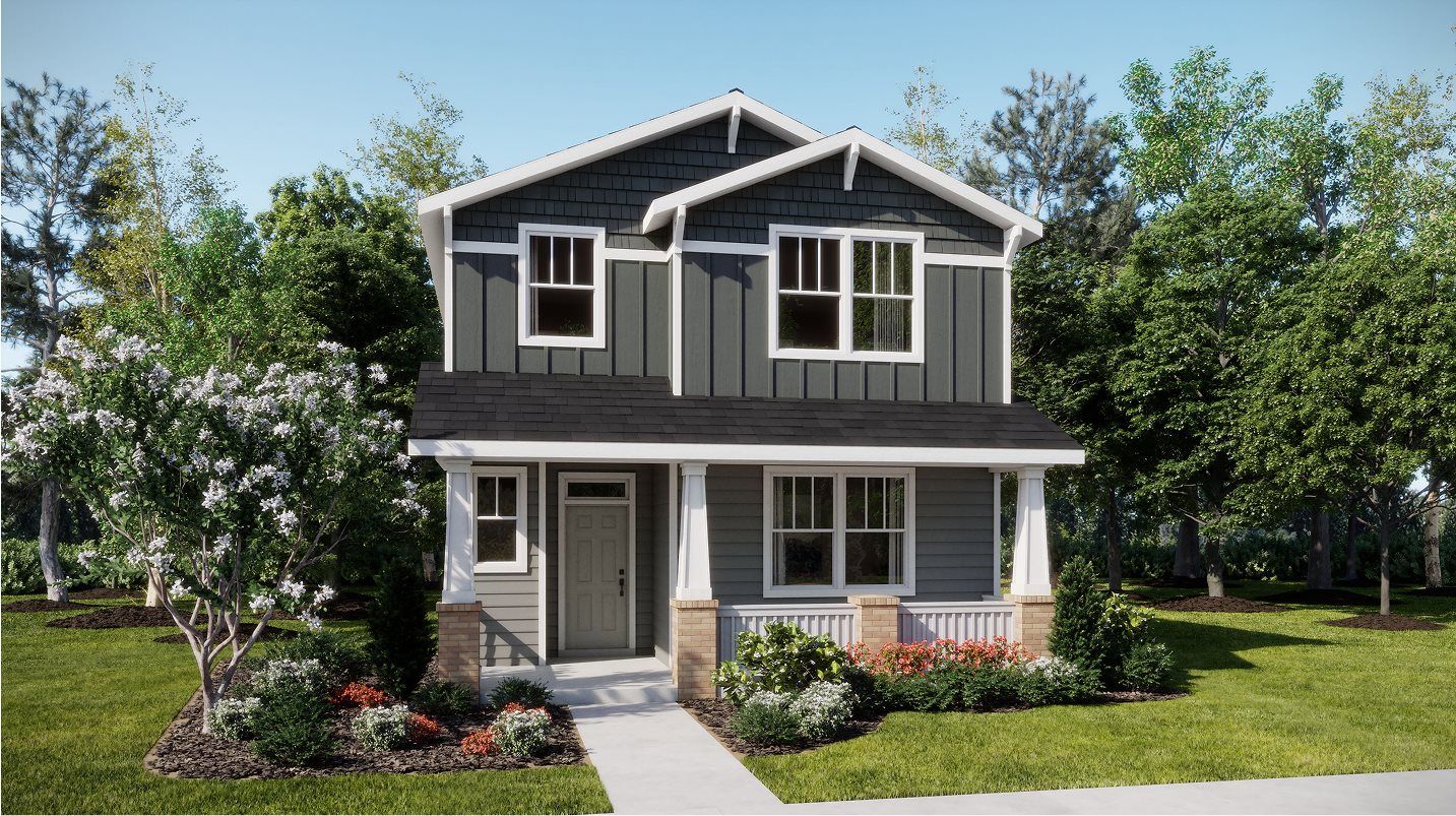 Elevation C - Clark Craftsman