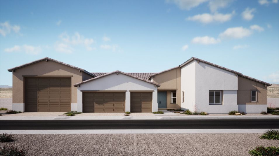 Elevation A - The Estates Charles Exterior A