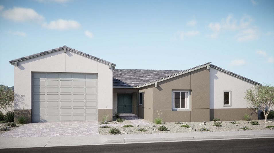 Elevation A - 4001 The Estates Leighton Home Exterior A