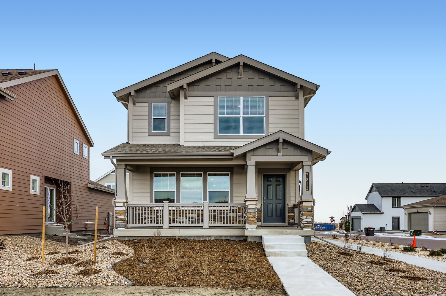 Exterior:7813 Long Chute Trail  Exterior Front