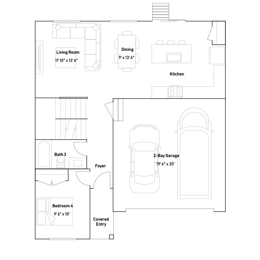 2059 James First Floor OW