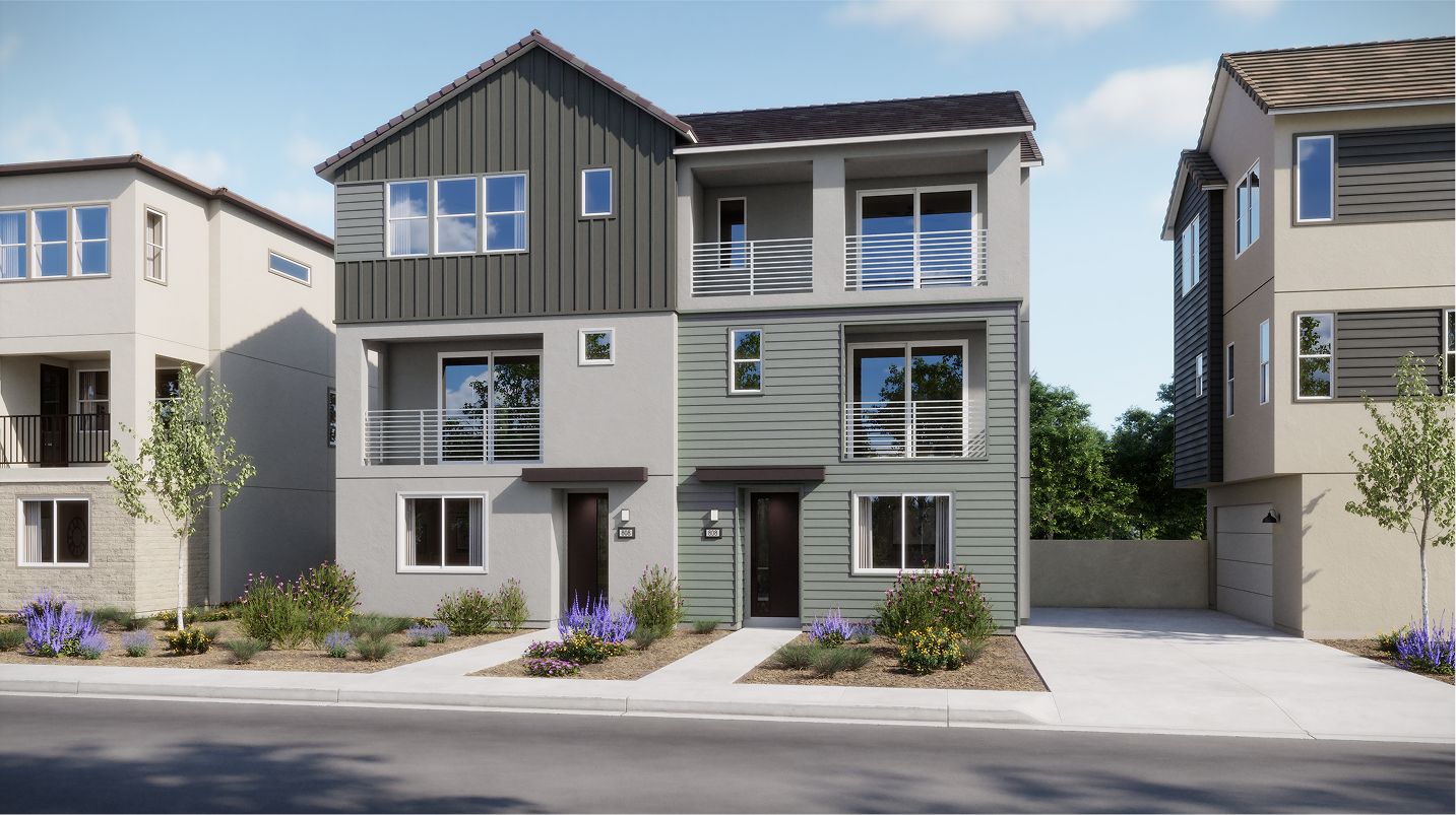 Elevation 20C - Rhea Great Park Neighborhoods Res1 Res3 Building20