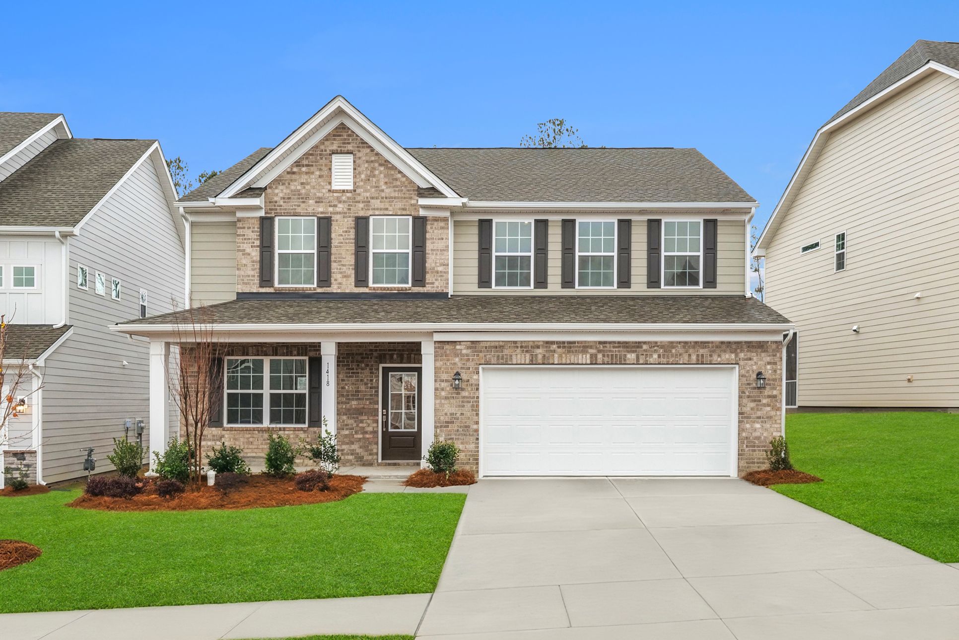 Exterior:Enclave Redhawk Durham Streetscape 3of17