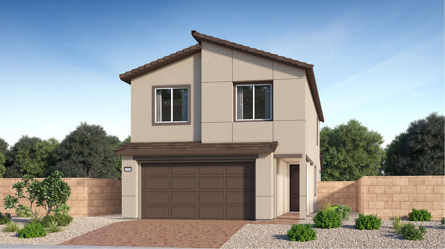 Elevation A - 2055 Sandpiper Summerlin Cindy Exterior A