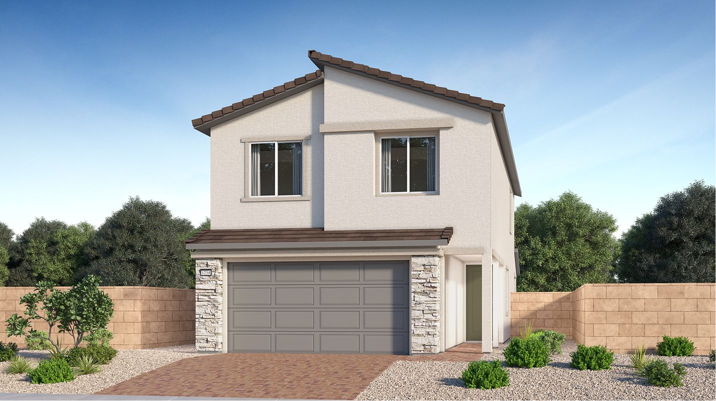 Elevation B - 2055 Sandpiper Summerlin Cindy Exterior B