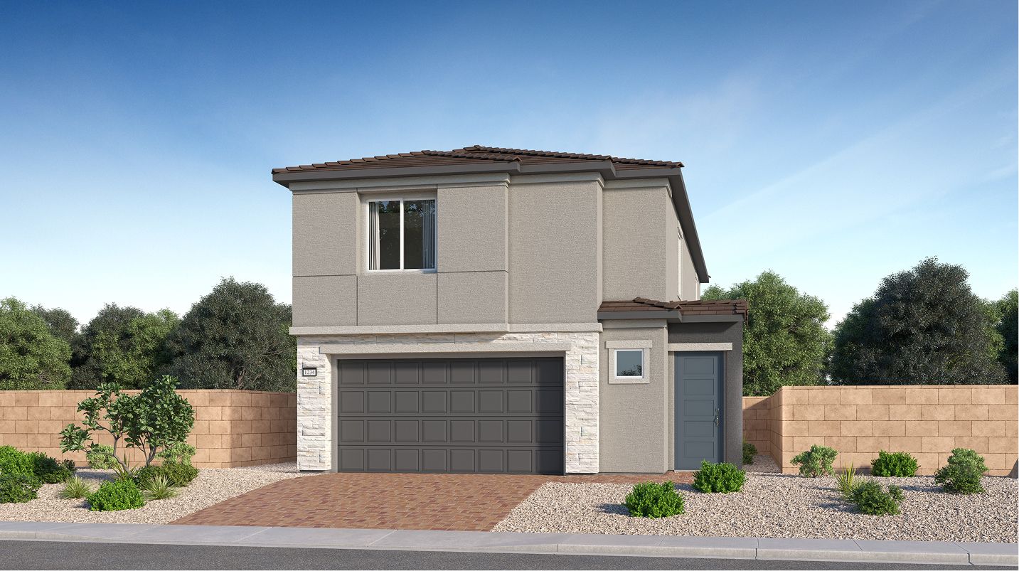 Elevation C - Sandpiper Summerlin Herman Exterior C C