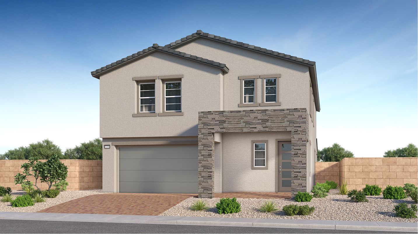 Elevation C - 3210 Mockingbird Summerlin Peter C