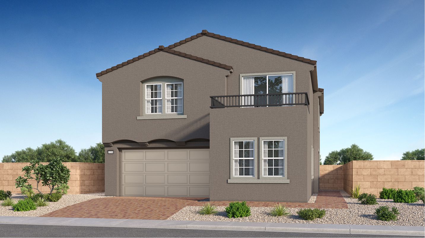 Elevation A - 3335 Mockingbird Summerlin Greg A