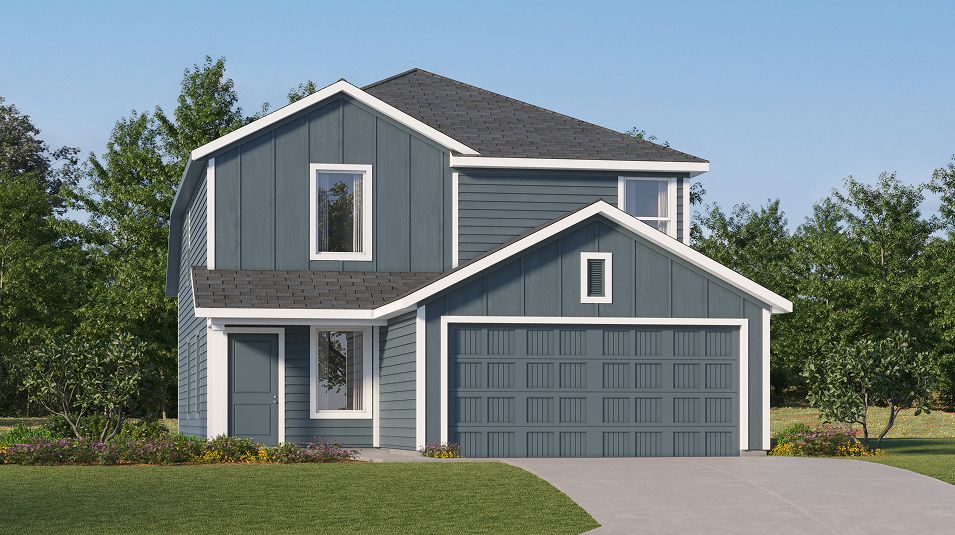 Elevation C - Grove Core 2554 Morrow C