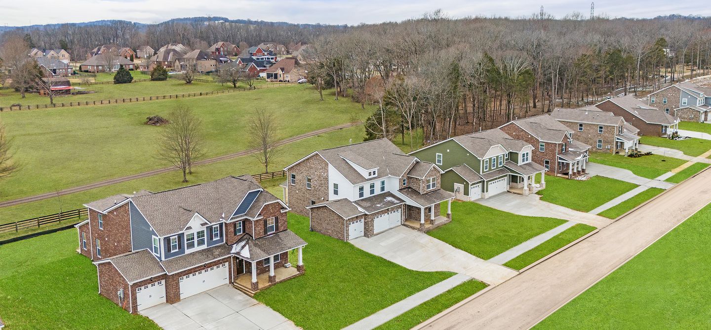 Knoll Creek Aerial Streetscape