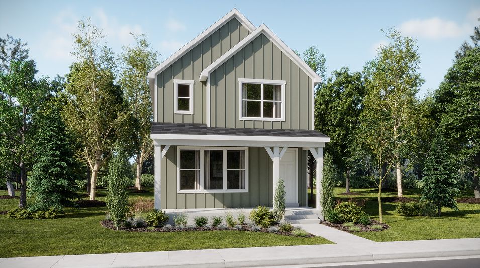 Elevation FH - 1873 Wilcox Farms Granite Farmhouse FH