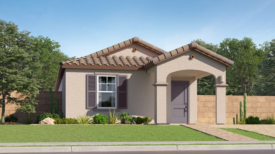 Elevation A - 2256 Dream Anderson Farms Hope Spanish Colonial A