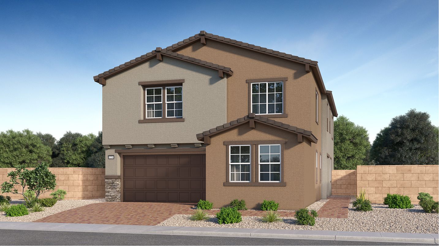 Elevation A - 3370 Lucere Square Lucere Inspirada Greg  NG A C S