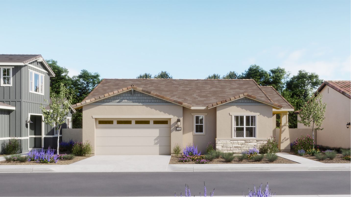 Elevation C - Strata Rancho Mission Viejo Res1 Modern Craftsman