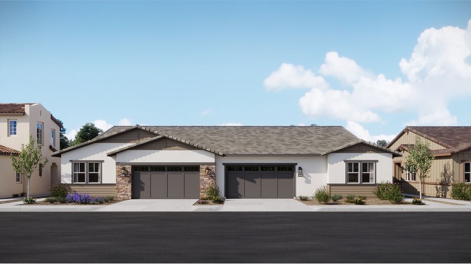 Elevation 10A - Nova Rancho Mission Viejo Res1 Res3 Modern Craftsm