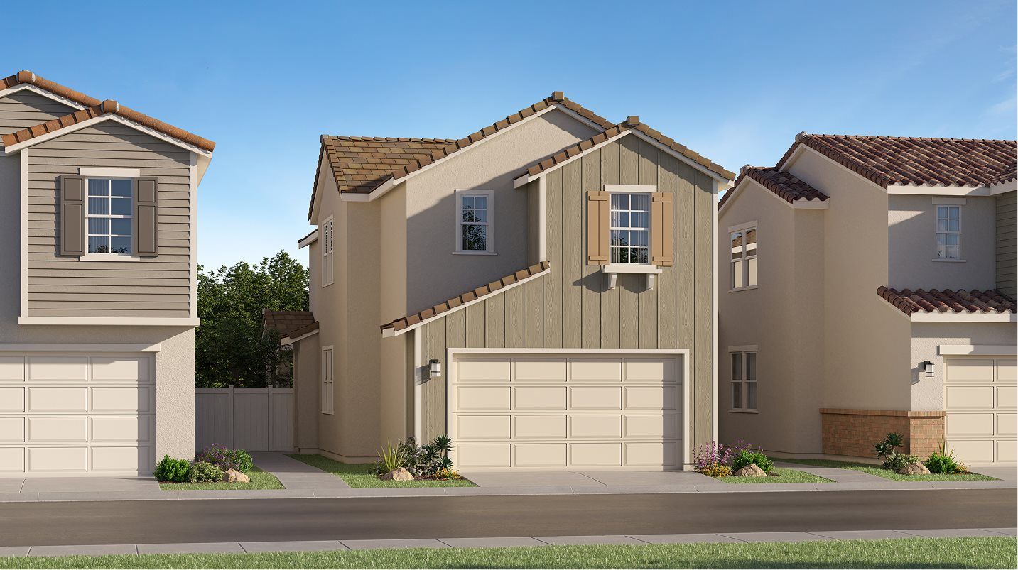 Elevation B - Farmhouse Exterior