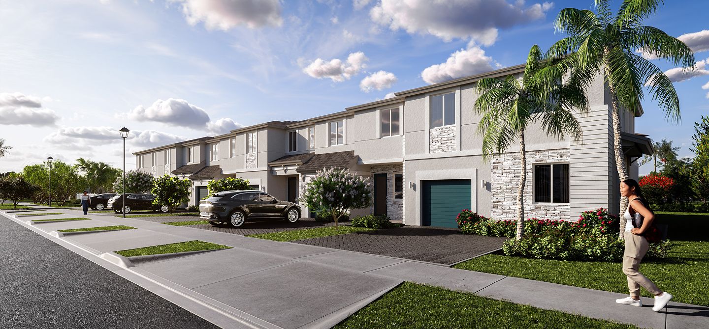 Aria Park Streetscape