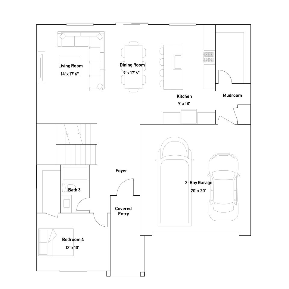 2813 Laurel First Floor OW