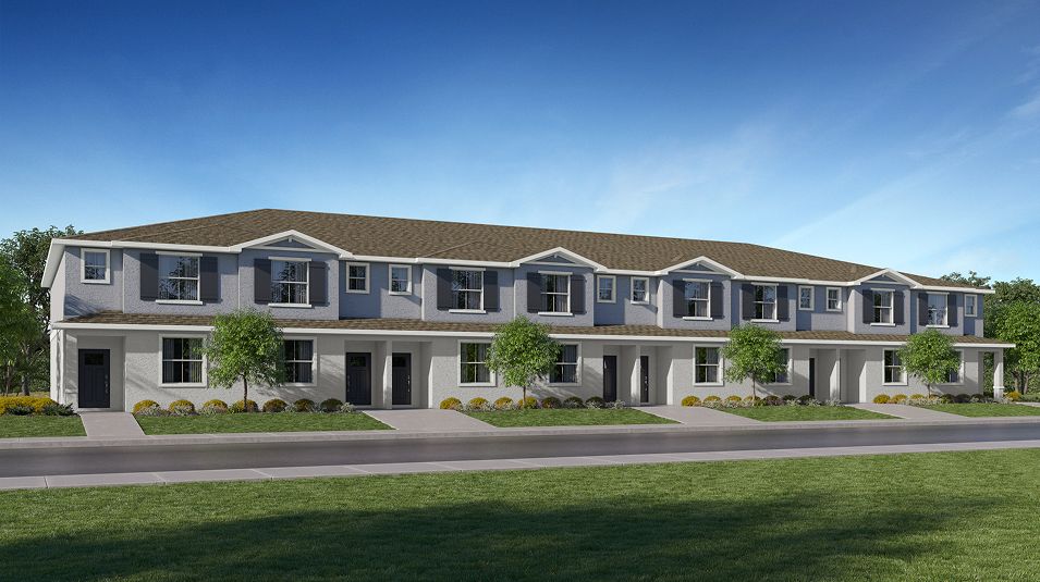 Elevation TH - Townhomes West Lake Carriage Cartwright 8plex TH 1
