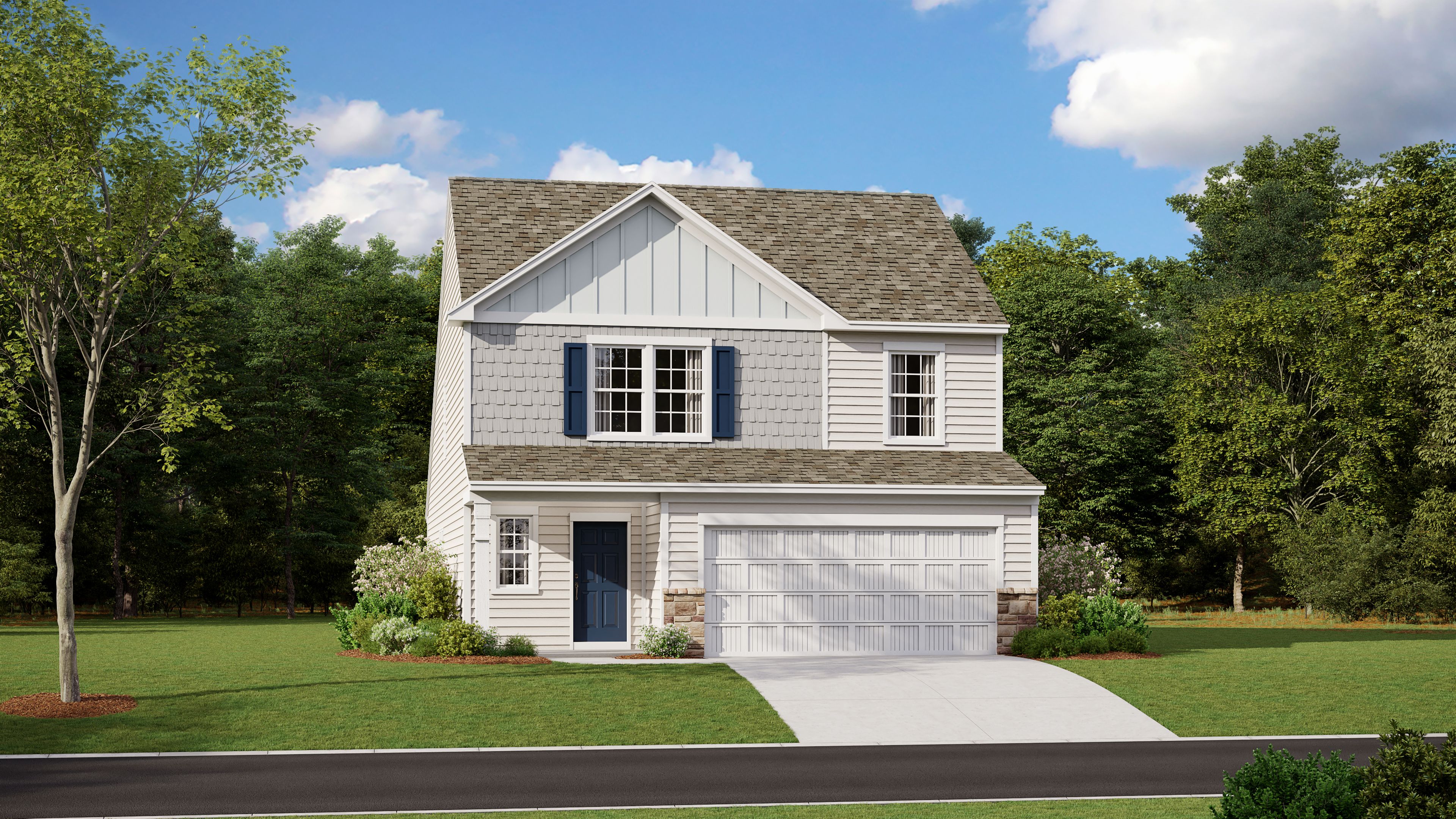 Exterior:Master Plan Emerson 2305 C elev DAY