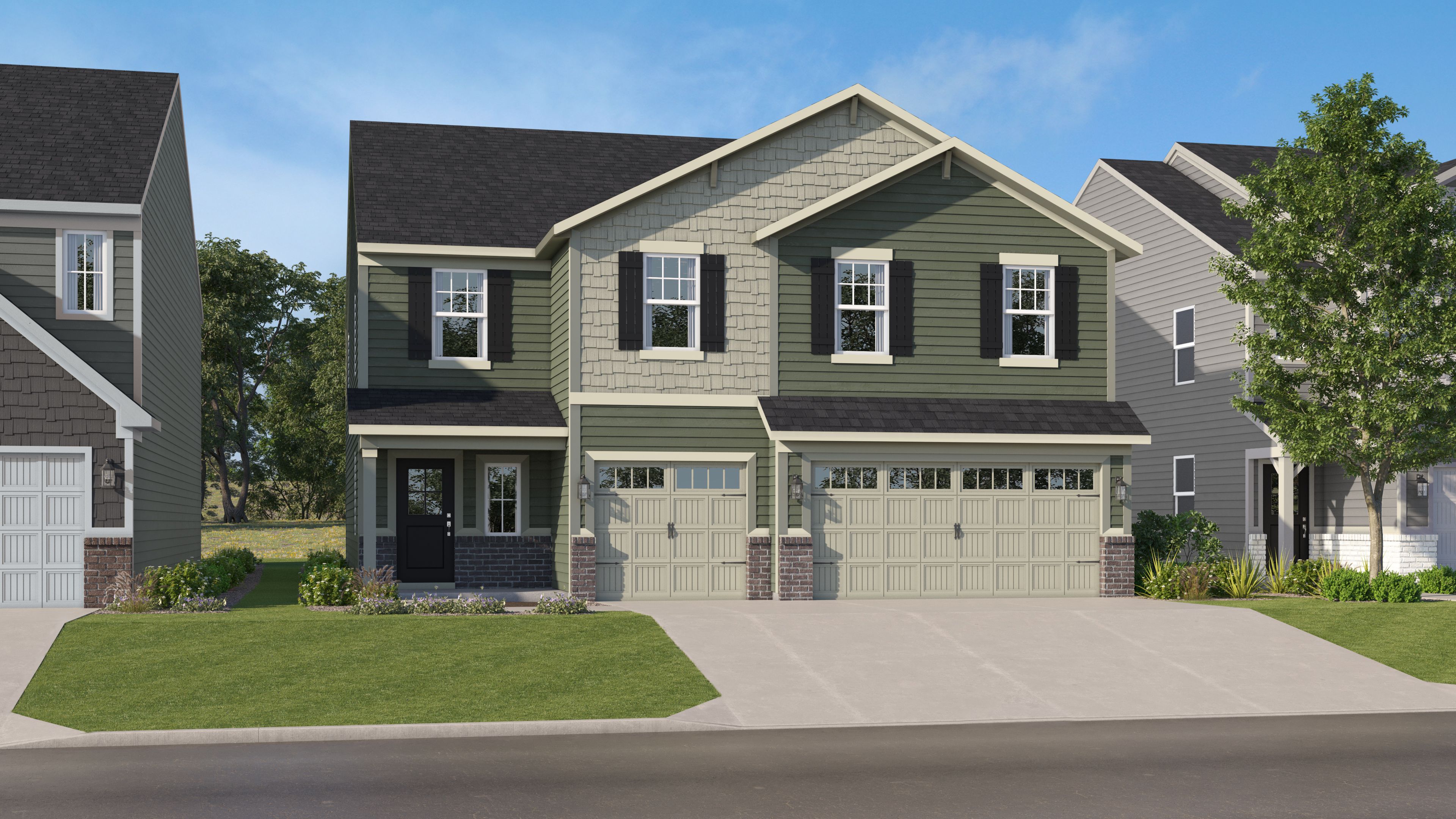 Exterior:Wentworth Elevation A