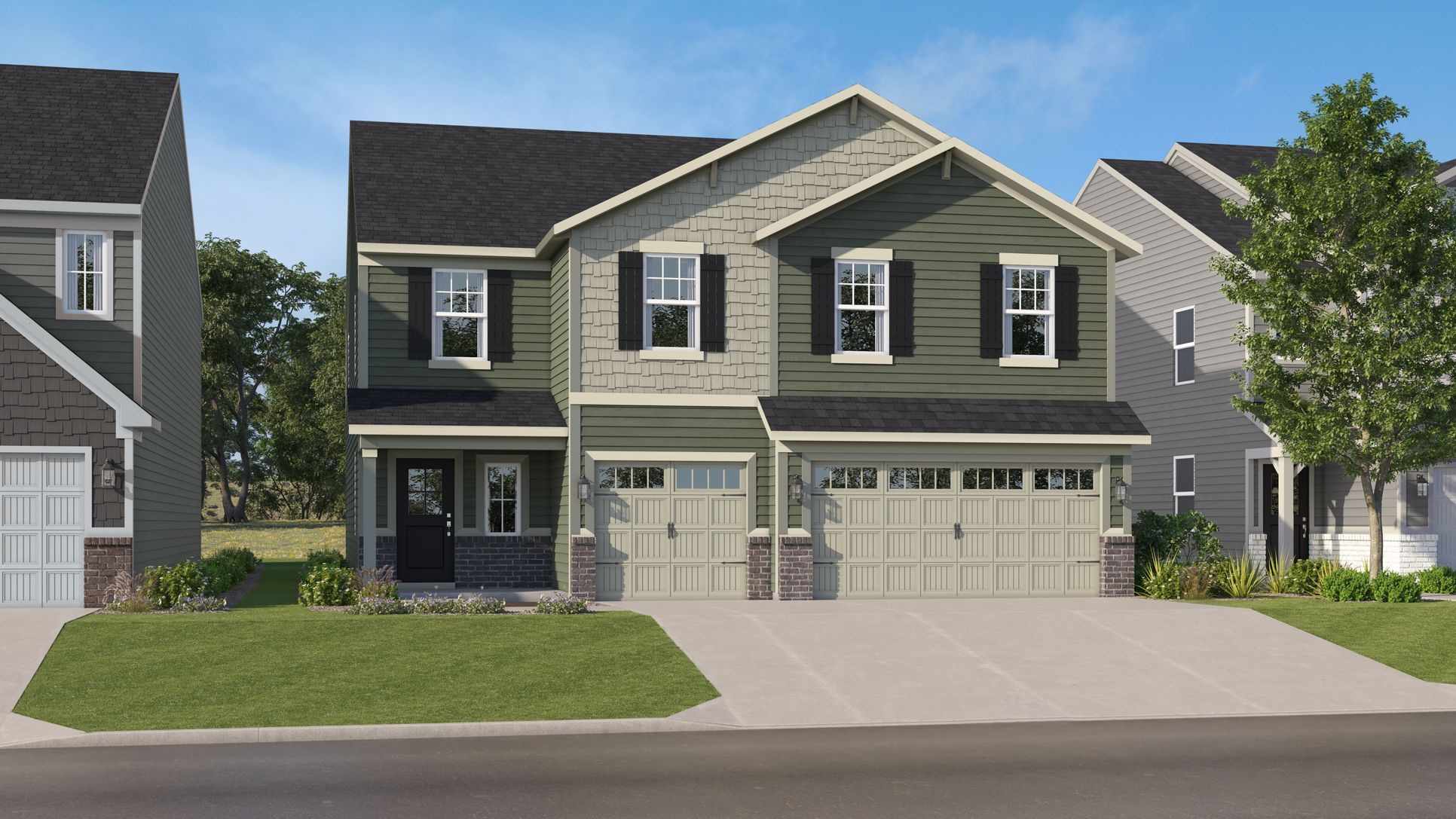 Exterior:Wentworth Elevation A