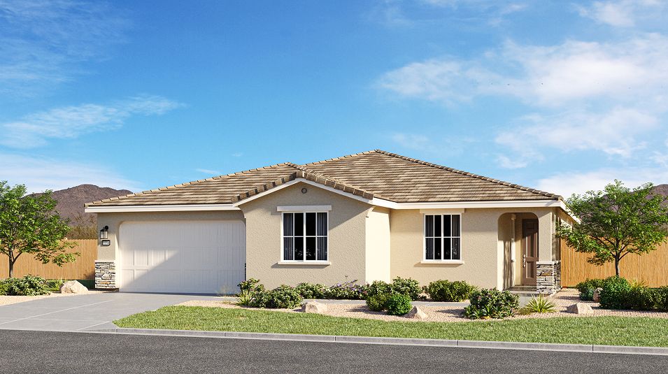 Elevation A - 2300 Meadowbrook Talus Valley East Abetta A