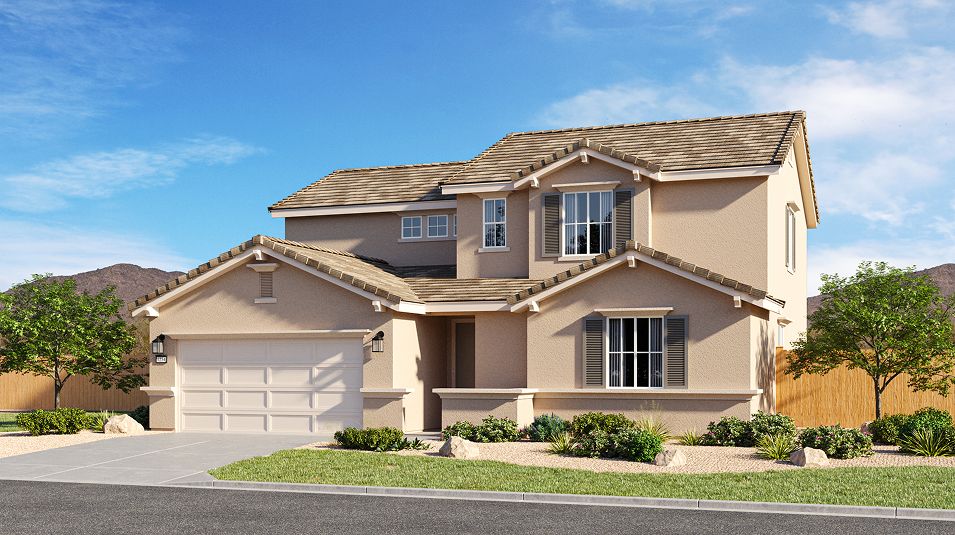 Elevation A - 2441 Meadowbrook Talus Valley East Aurora A