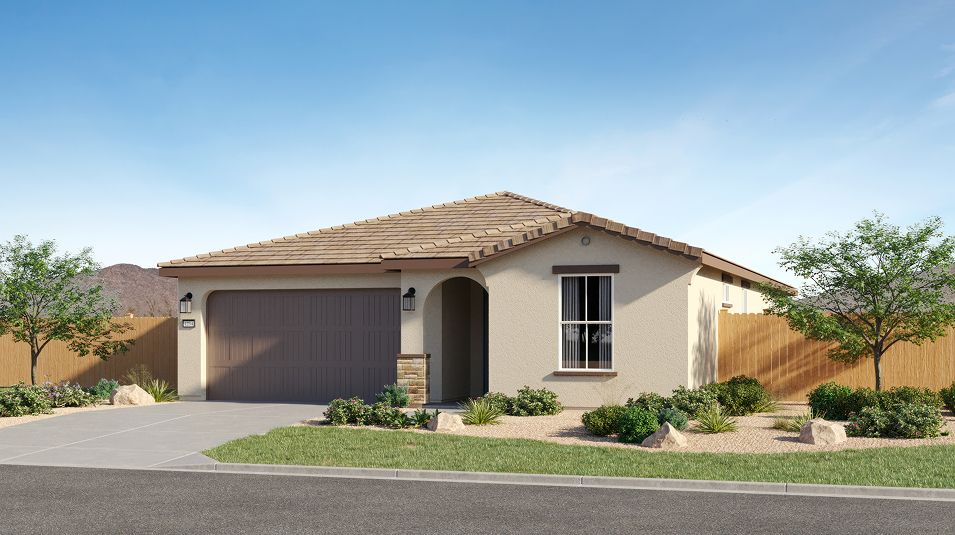 Elevation A - 1721 Creekbend Talus Valley East Pinon A