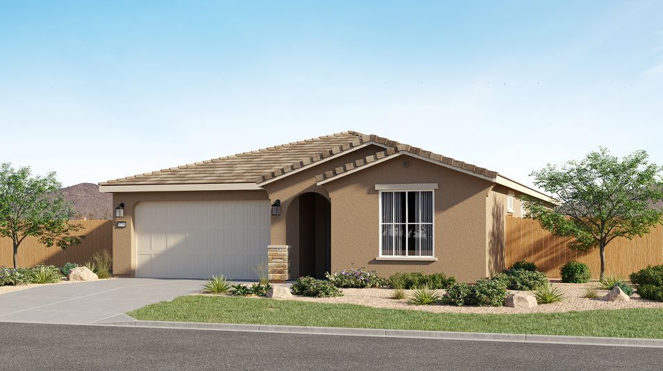 Elevation A - 2175 Creekbend Talus Valley East Sandstone A