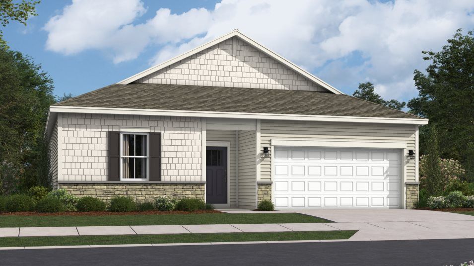 Elevation CO - Exeter Exterior Rendering Cottage