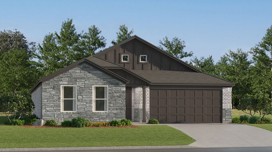 Elevation N3 - Grove Core N054 Dimaggio N Brick