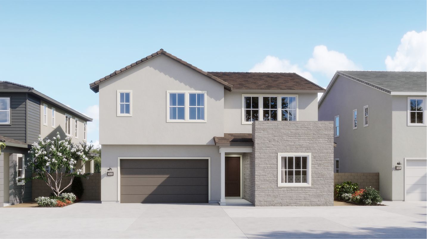 Elevation A - Laurel Harvest Limoneira Res1 Contemporary Farmhou